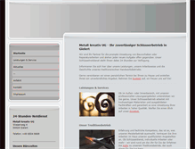 Tablet Screenshot of metall-kreativ-ug.com